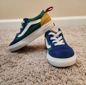 Like New Vans MultiColor Toddler Sneakers